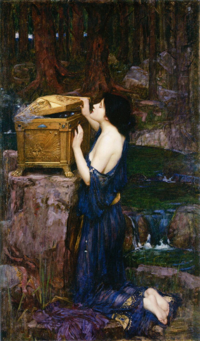 Pandora-John_William_Waterhouse-Pandora-1896